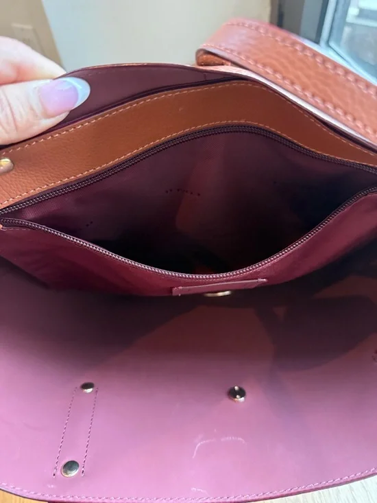 COACH Market Tote Bag - Saddle - Picture 5 of 7